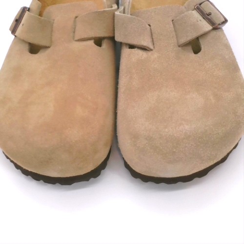 BIRKENSTOCK Beige boston clog sandals BIRKENSTOCK boston clog 3