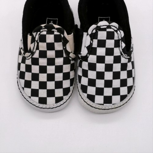 Vans Black & White slip-on v crib baby Vans slip-on v crib 3