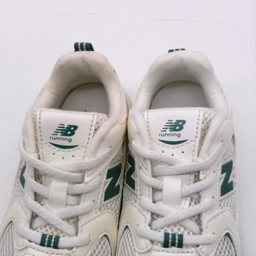 New Balance White & Green 530 toddler New Balance 530 3