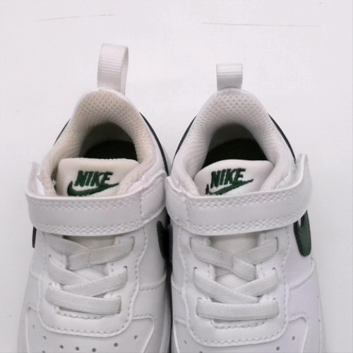Nike White & Green court borough low recraft toddler Nike court borough low recraft 3