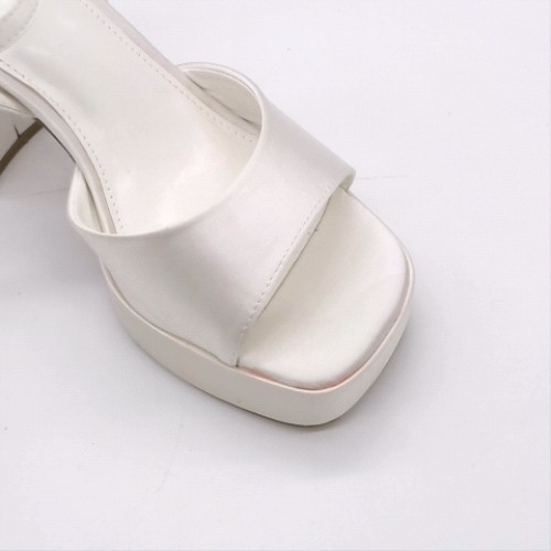 schuh White sabina platform high heels schuh sabina platform 3