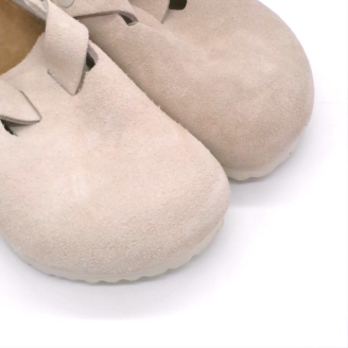 BIRKENSTOCK Beige boston clog sandals BIRKENSTOCK boston clog 3