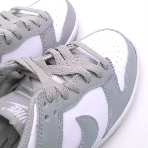 Nike White & grey dunk low youth Nike dunk low 3