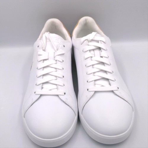 Polo Ralph Lauren White & Beige heritage court trainers Polo Ralph Lauren heritage court 1