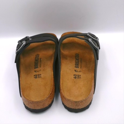 BIRKENSTOCK Black arizona oiled leather sandals BIRKENSTOCK arizona oiled leather 3