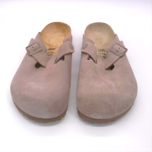 BIRKENSTOCK Grey boston clog sandals BIRKENSTOCK boston clog 1