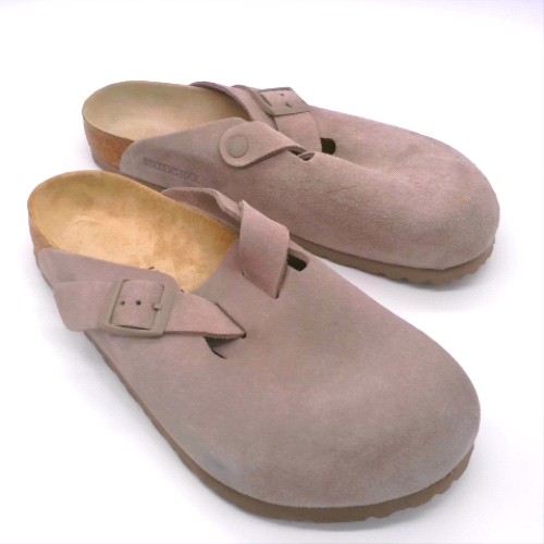 BIRKENSTOCK Grey boston clog sandals BIRKENSTOCK boston clog 2