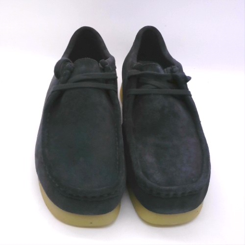 Clarks Navy wallabee evo shoes Clarks wallabee evo 1