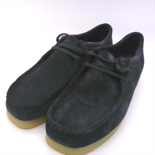 Clarks Navy wallabee evo shoes Clarks wallabee evo 3