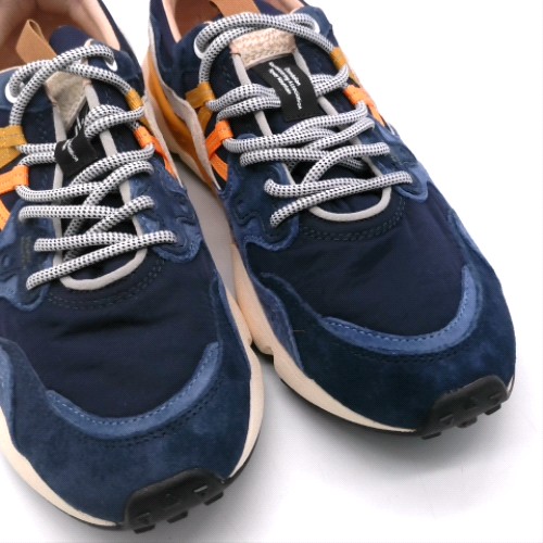 FLOWER MOUNTAIN Navy Multi yamano 3 trainers FLOWER MOUNTAIN yamano 3 3