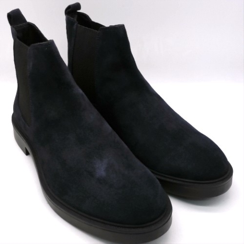 schuh Navy dice suede chelsea boots schuh dice suede chelsea 2