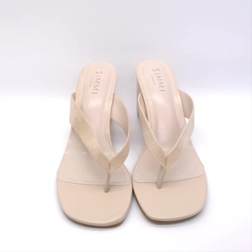 SIMMI Beige jules wedge high heels SIMMI jules wedge 1