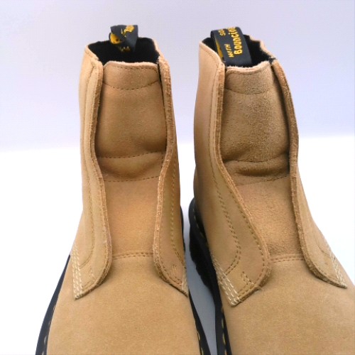 Dr Martens Tan zebzag laceless boots Dr Martens zebzag laceless 3