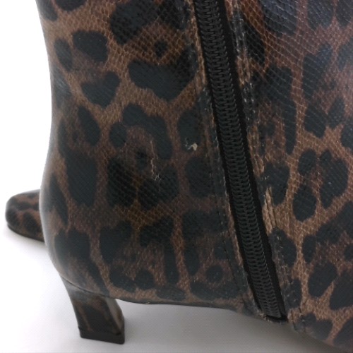 schuh Brown Multi bexley kitten heel boots schuh bexley kitten heel 3