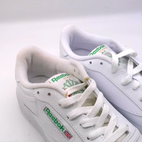 Reebok White & Green club c 85 trainers Reebok club c 85 3