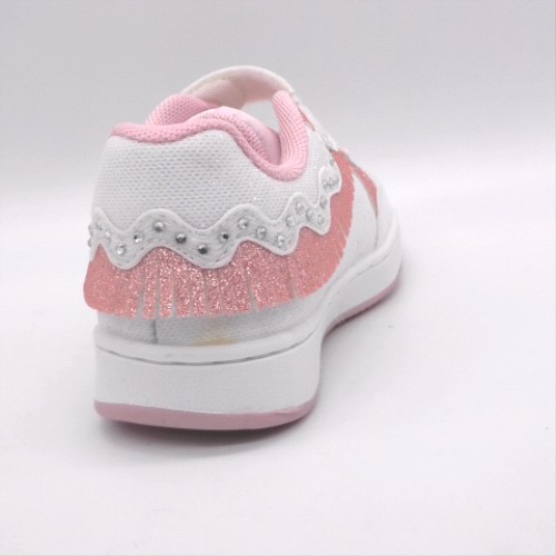 Lelli Kelly White & Pink frangetta mix girls junior Lelli Kelly frangetta mix 3