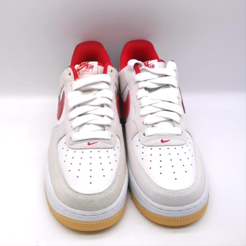 Nike White & Red air force 1 trainers Nike air force 1 1