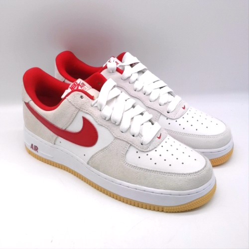 Nike White & Red air force 1 trainers Nike air force 1 2