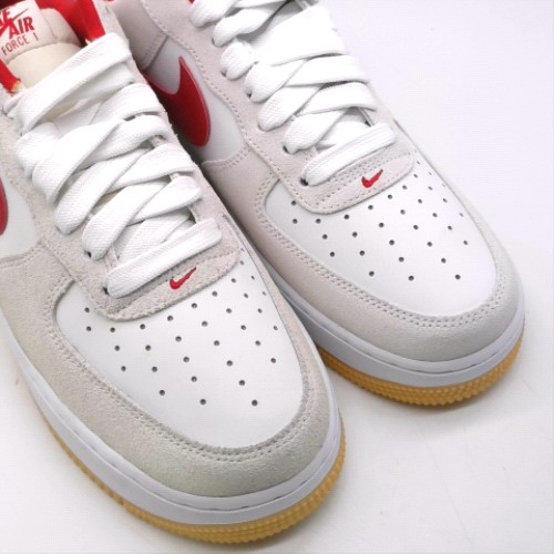 Nike White & Red air force 1 trainers Nike air force 1 3