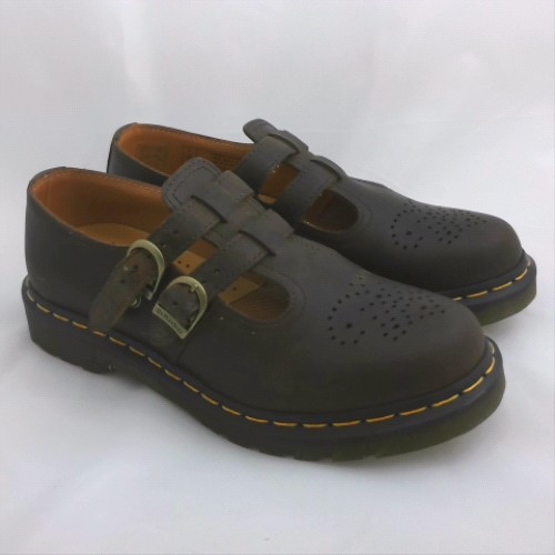 Dr Martens Brown 8065 mary jane flats Dr Martens 8065 mary jane 2