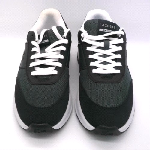 Lacoste Black & White run set trainers Lacoste run set 1