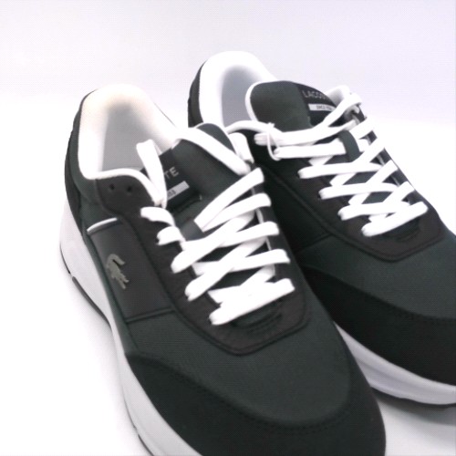 Lacoste Black & White run set trainers Lacoste run set 2