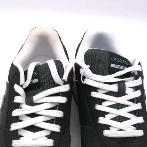 Lacoste Black & White run set trainers Lacoste run set 3