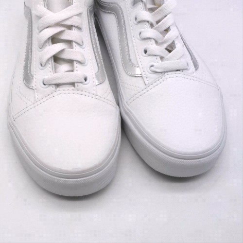 Vans White & Silver old skool trainers Vans old skool 3