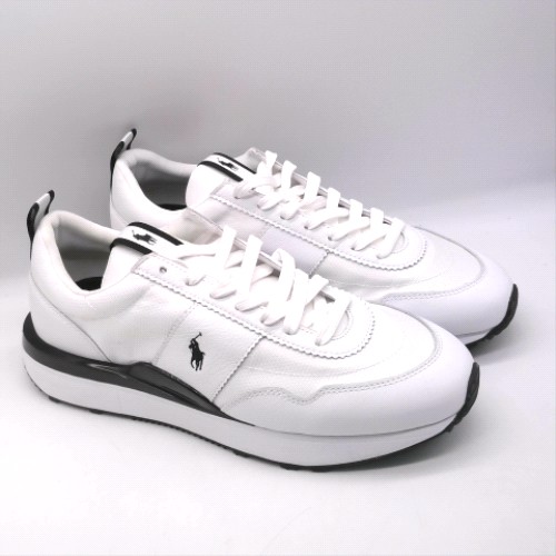 Polo Ralph Lauren White & Black train 89 trainers Polo Ralph Lauren train 89 2