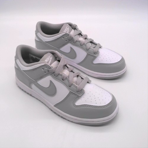 Nike White & grey dunk low junior Nike dunk low 2