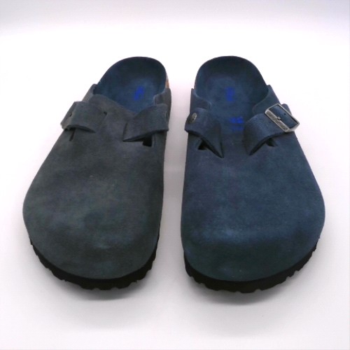 BIRKENSTOCK Navy boston soft footbed clog sandals BIRKENSTOCK boston soft footbed clog 1