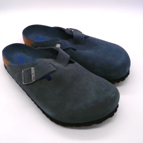 BIRKENSTOCK Navy boston soft footbed clog sandals BIRKENSTOCK boston soft footbed clog 2
