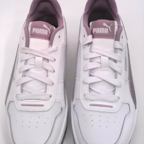 PUMA White & Purple carina street trainers PUMA carina street 3