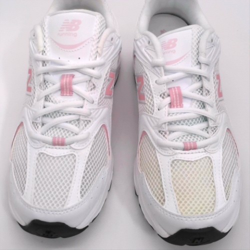 New Balance White & Pink 530 trainers New Balance 530 3