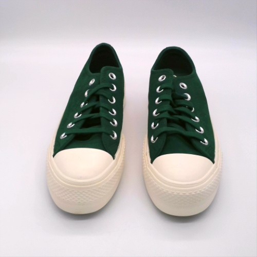 Converse Green all star lift ox trainers Converse all star lift ox 1
