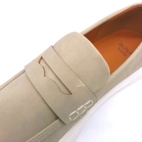 schuh Light Grey loudest white sole loafer boys youth schuh loudest white sole loafer 3