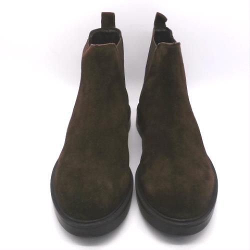 schuh Brown dice suede chelsea boots schuh dice suede chelsea 1