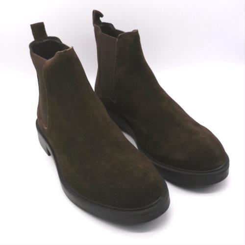 schuh Brown dice suede chelsea boots schuh dice suede chelsea 2