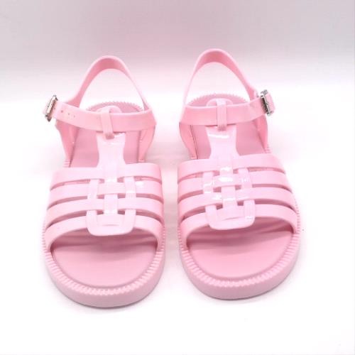 JUJU JELLIES Pale Pink reilly open toe sandals JUJU JELLIES reilly open toe 1