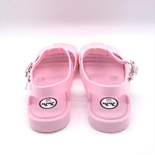 JUJU JELLIES Pale Pink reilly open toe sandals JUJU JELLIES reilly open toe 3