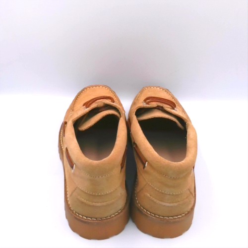 schuh Taupe lovington suede boat flats schuh lovington suede boat 3
