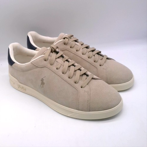 Polo Ralph Lauren Navy & Stone heritage court trainers Polo Ralph Lauren heritage court 2