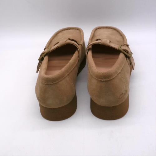 Clarks Tan wallabee evo bar flats Clarks wallabee evo bar 3