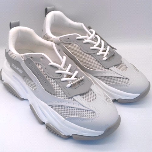 Steve Madden Light Grey possession trainers Steve Madden possession 2