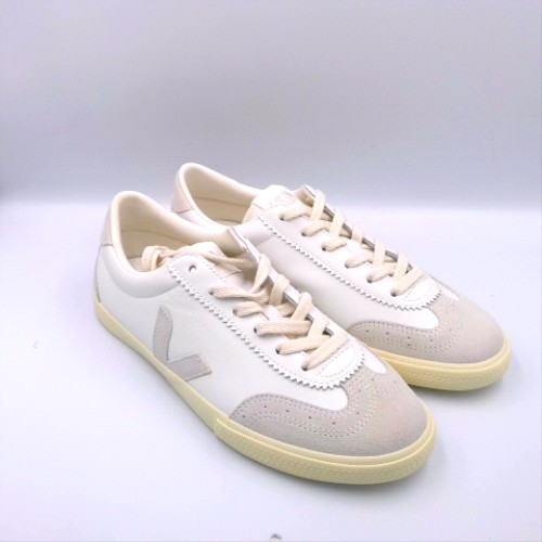 VEJA Natural volley leather trainers VEJA volley leather 2