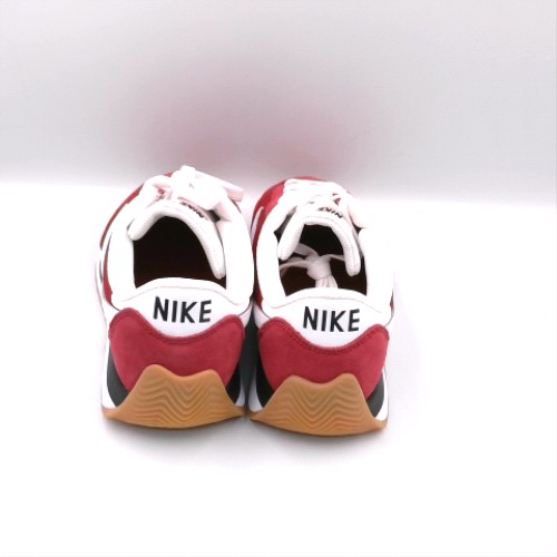Nike White & Burgundy pacific trainers Nike pacific 3
