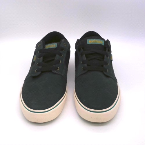 Etnies Grey & Black barge ls trainers Etnies barge ls 1