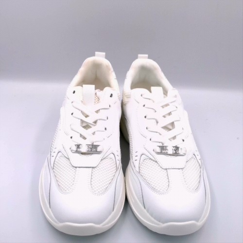 Steve Madden White premio tonal trainers Steve Madden premio tonal 1