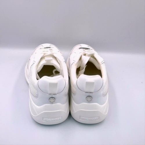 Steve Madden White premio tonal trainers Steve Madden premio tonal 3