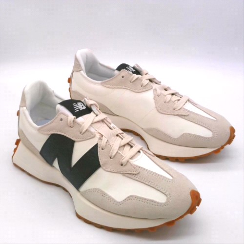 New Balance White & Black 327 trainers New Balance 327 2